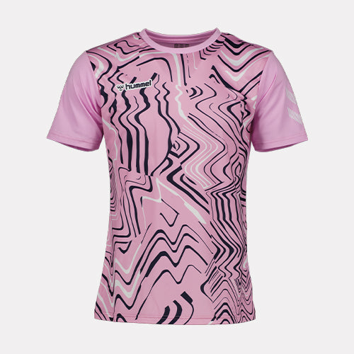 Hydro Jersey in Pink Black White